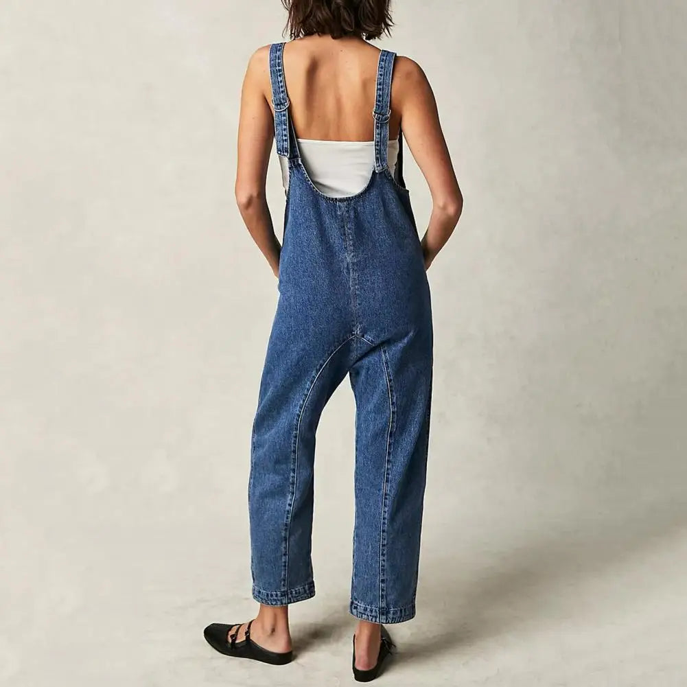 Delaney™ Stilig Denim-jumpsuit