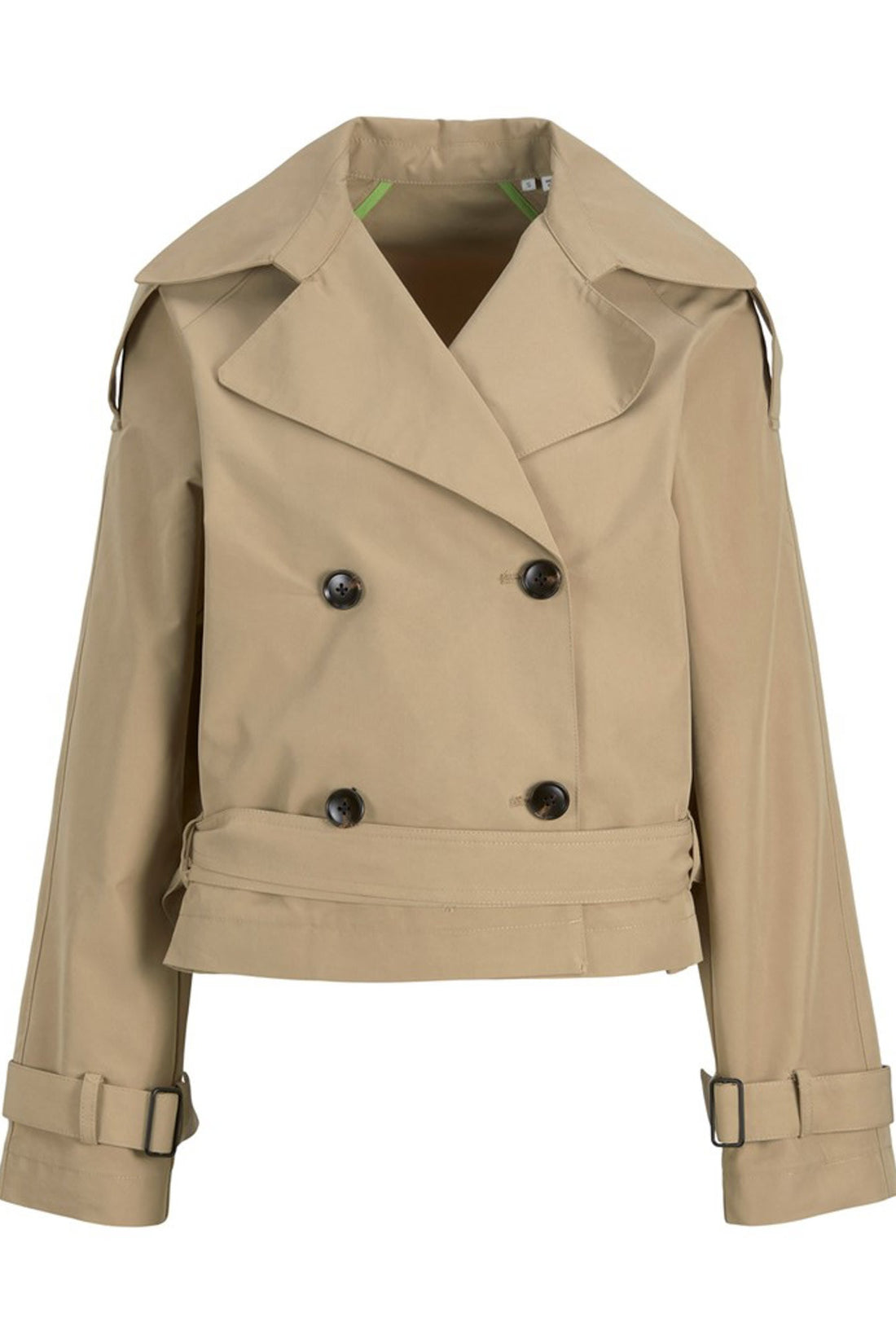 trenchcoat for kvinner i beige