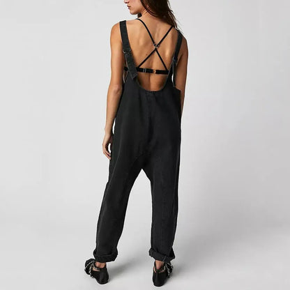 Delaney™ Stilig Denim-jumpsuit