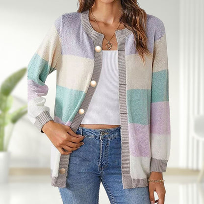 Dona™ Fasjonabel Striper Cardigan