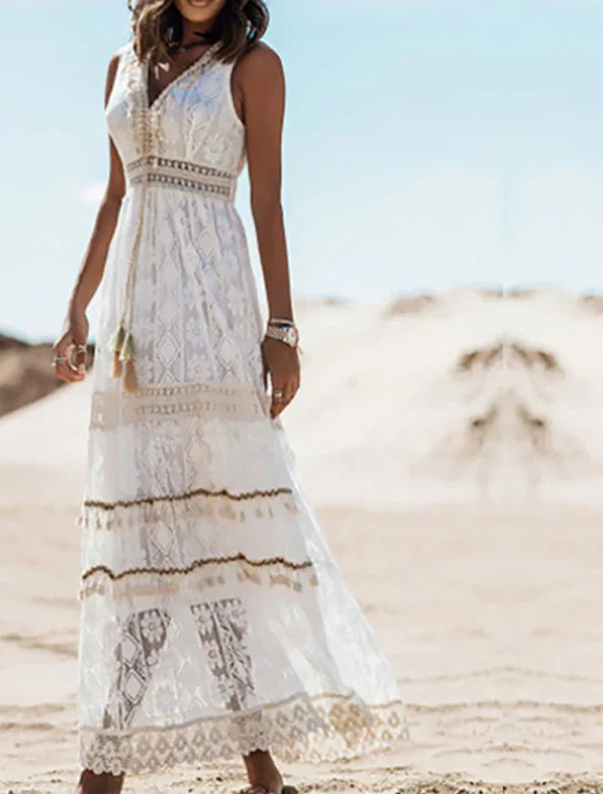 boho maxi kjole