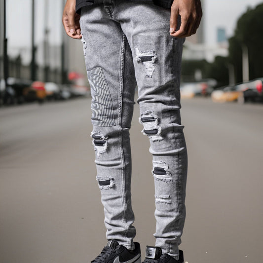 Arvid | Premium ripped skinny jeans