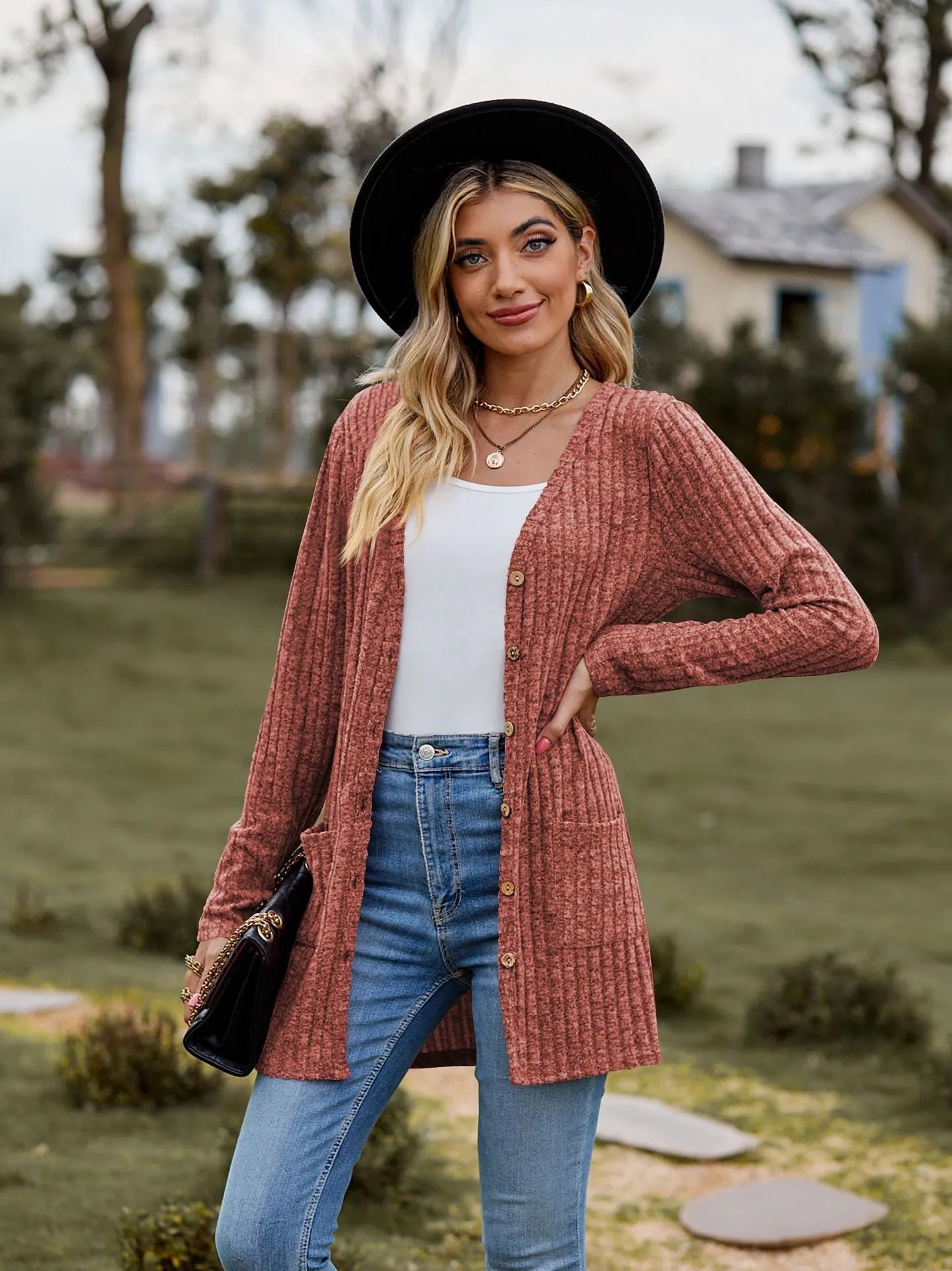 Rilley™ Langermede Cardigan for Damer