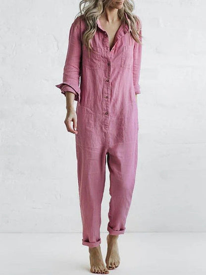 Stilig grønn jumpsuit