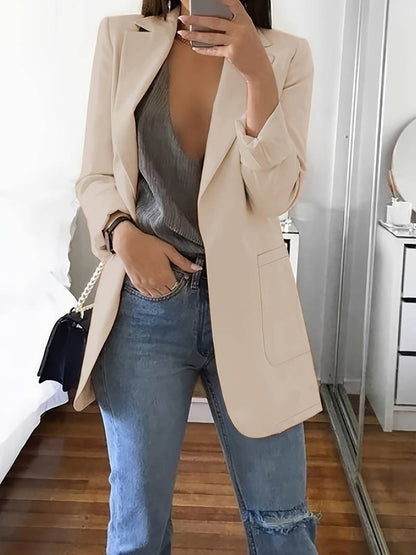 stilig langermet blazer