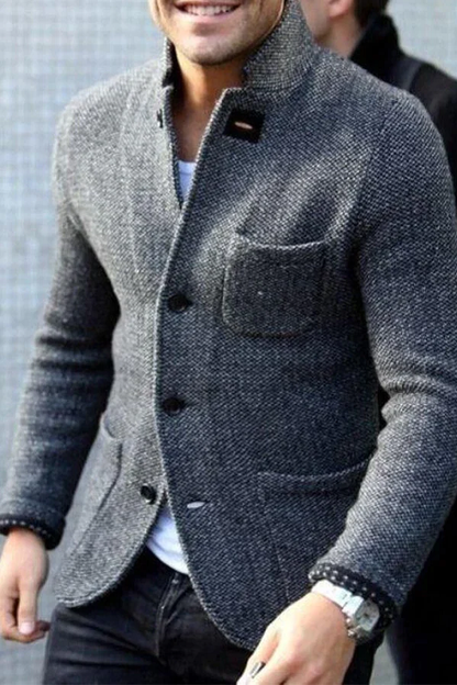 strikket cardigan for menn