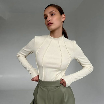 Stilig turtleneck-genser med elegant design