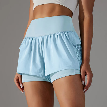 Viane™ Fitness- og Yogashorts