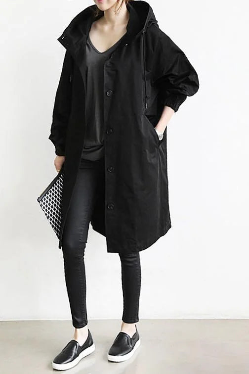 skjold trendsetter oversized regnfrakk