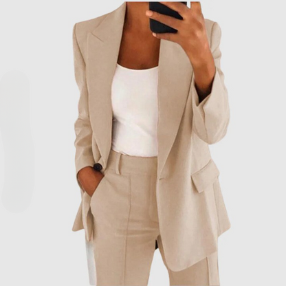 Ravikna | Sofistikert Stil Chic Blazer Set