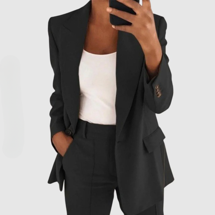 Ravikna | Sofistikert Stil Chic Blazer Set