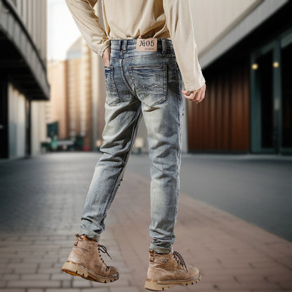 Bastian | Retrojeans med rynker