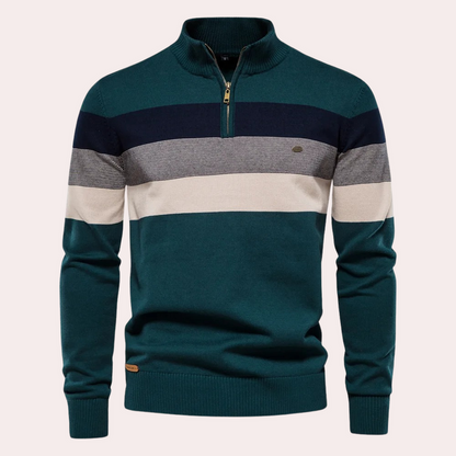 Ravikna | trendy stripete herresweater