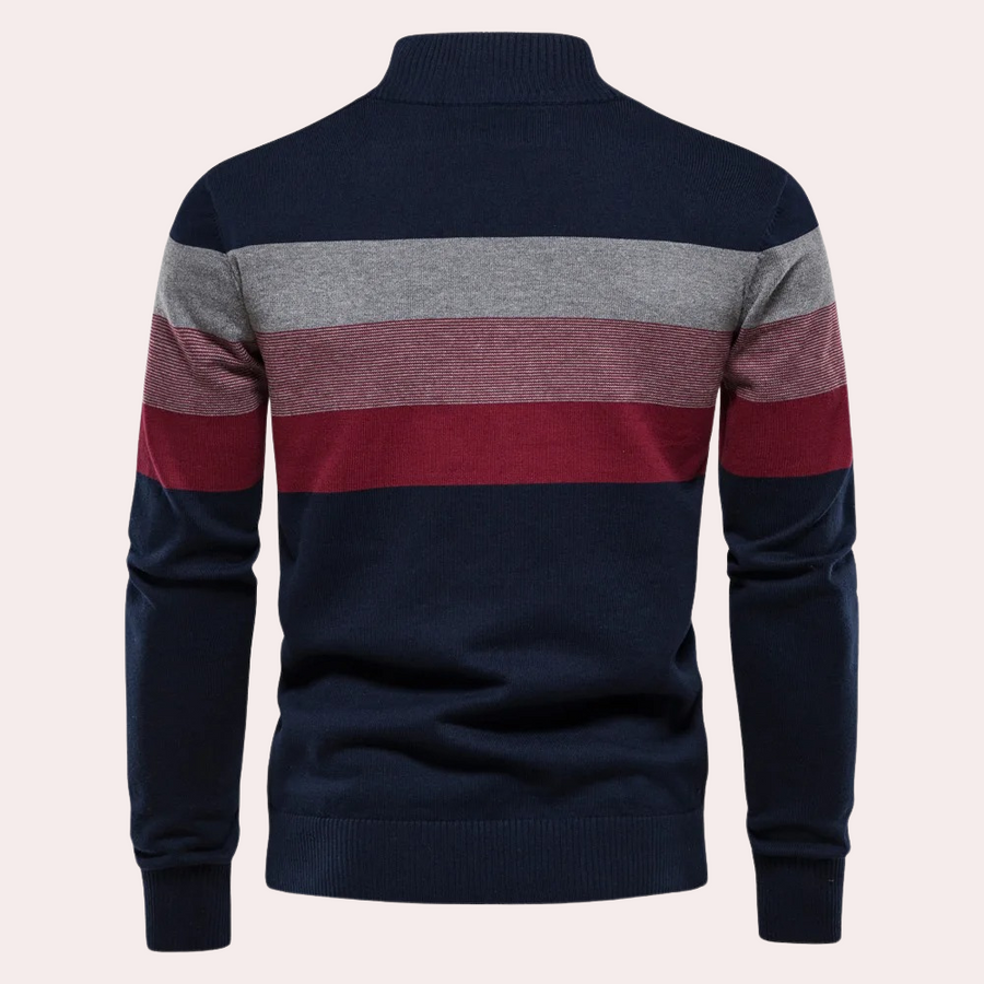 Ravikna | trendy stripete herresweater