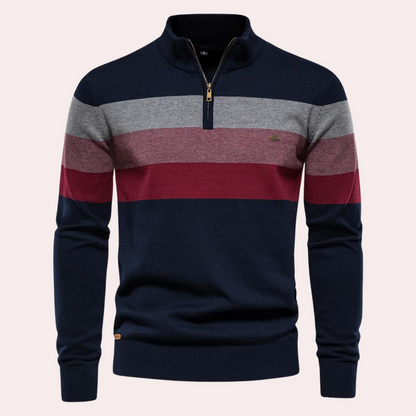 Ravikna | trendy stripete herresweater