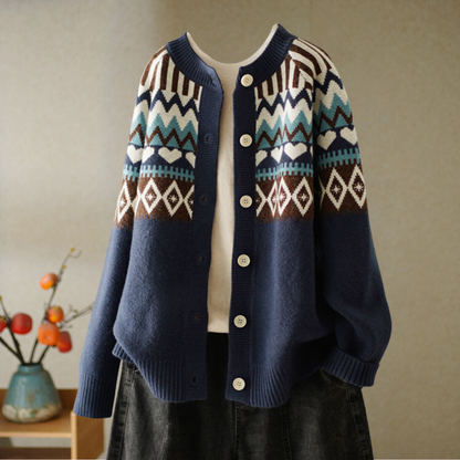 Elegant Vintage Cardigan for Damer