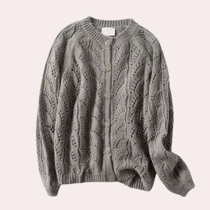 Stilig strikket cardigan for kvinner