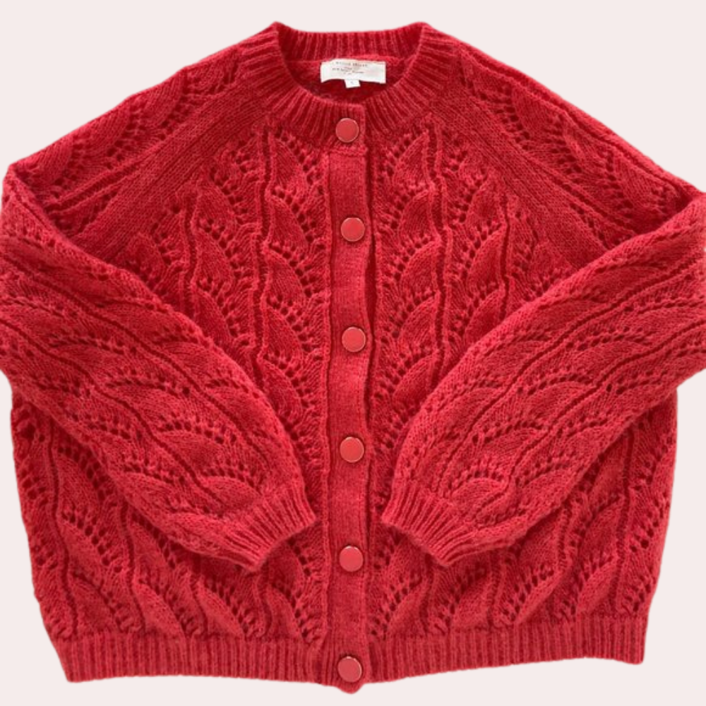 Stilig strikket cardigan for kvinner