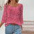 Uformell Blomster Bluse