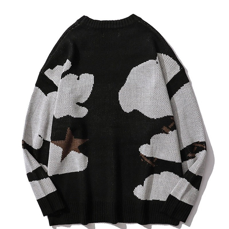 Urban Graphic Knit Genser