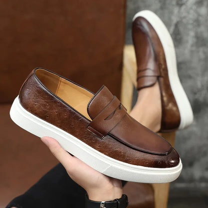 Britiske Penny Loafers