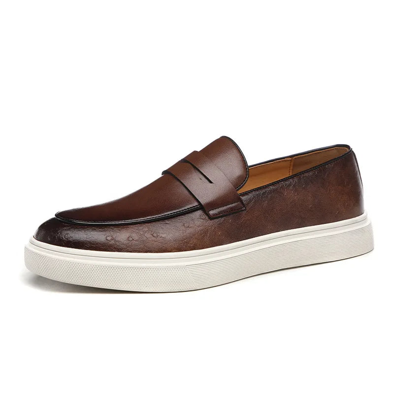 Britiske Penny Loafers