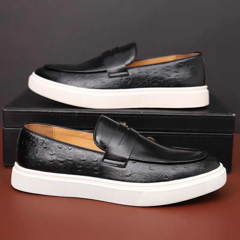 Britiske Penny Loafers