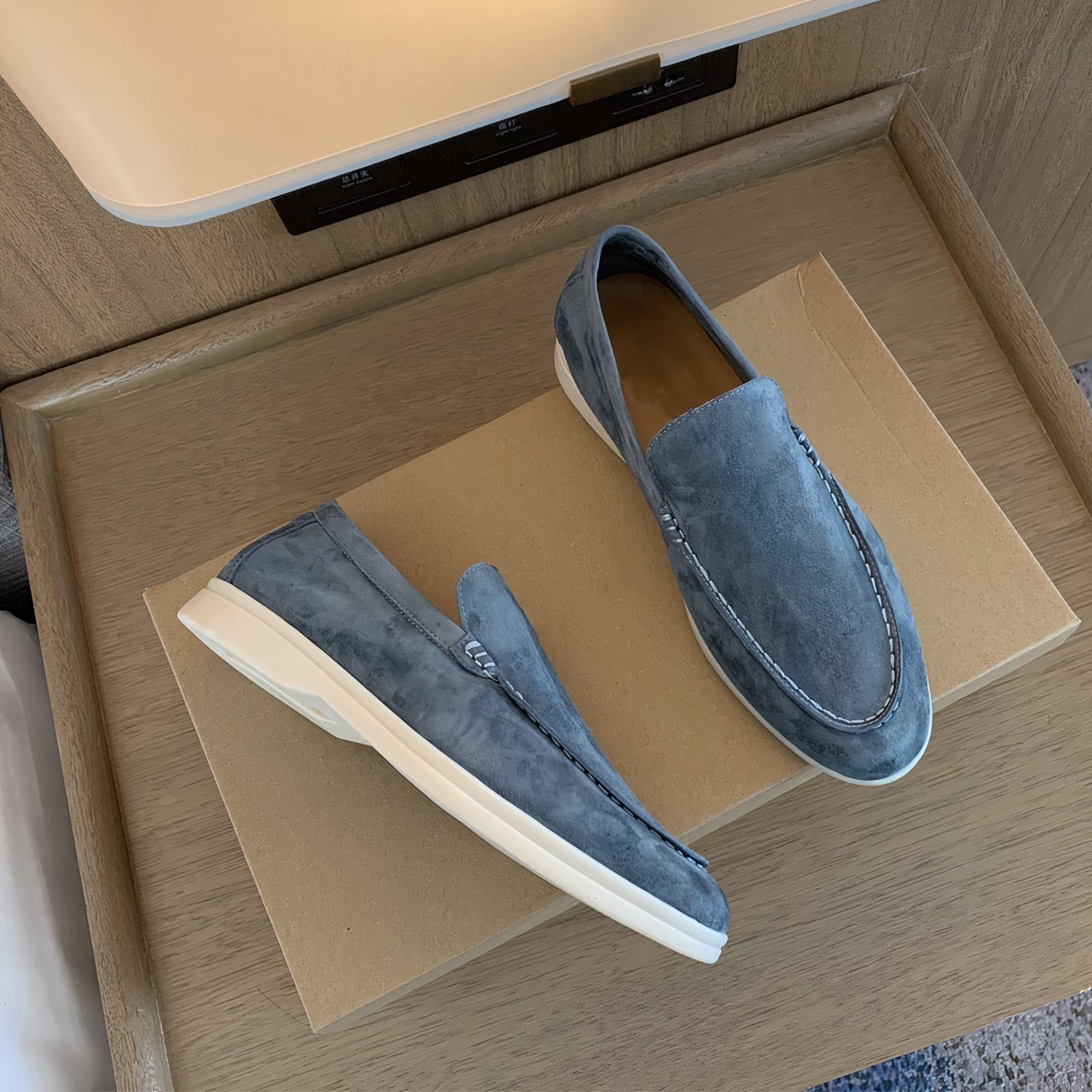 Vintage loafers for menn