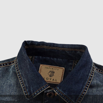 Ace | Ikonisk denimjakke for menn