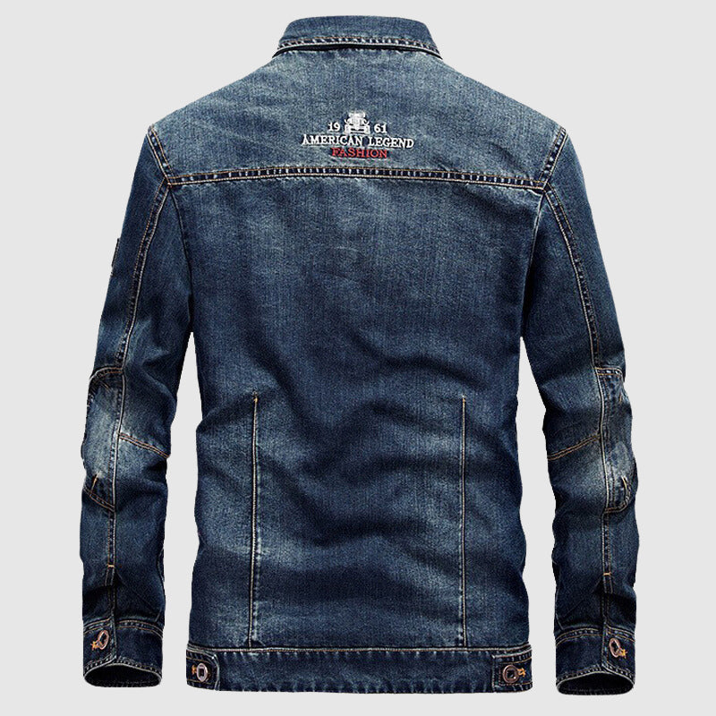 Ace | Ikonisk denimjakke for menn