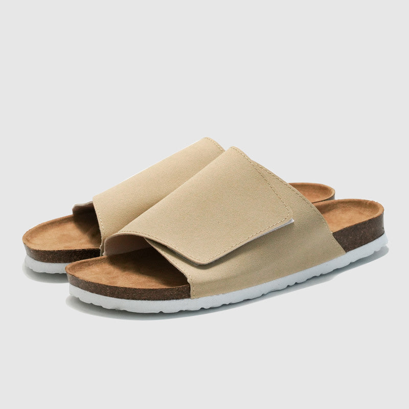 Ravina | Elegant Kork-Lær Sandaler