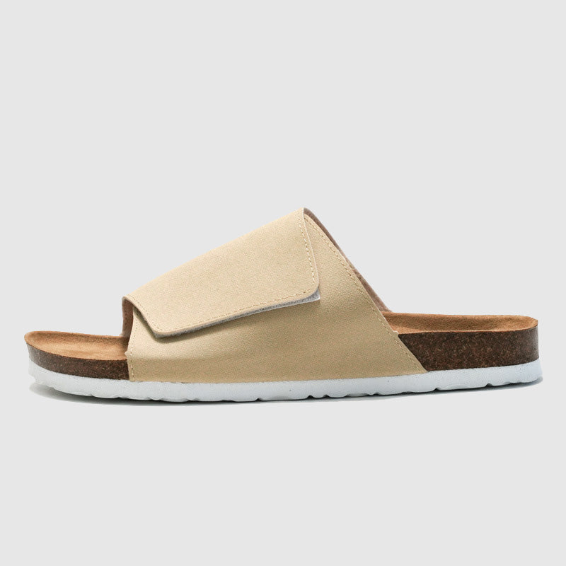 Ravina | Elegant Kork-Lær Sandaler