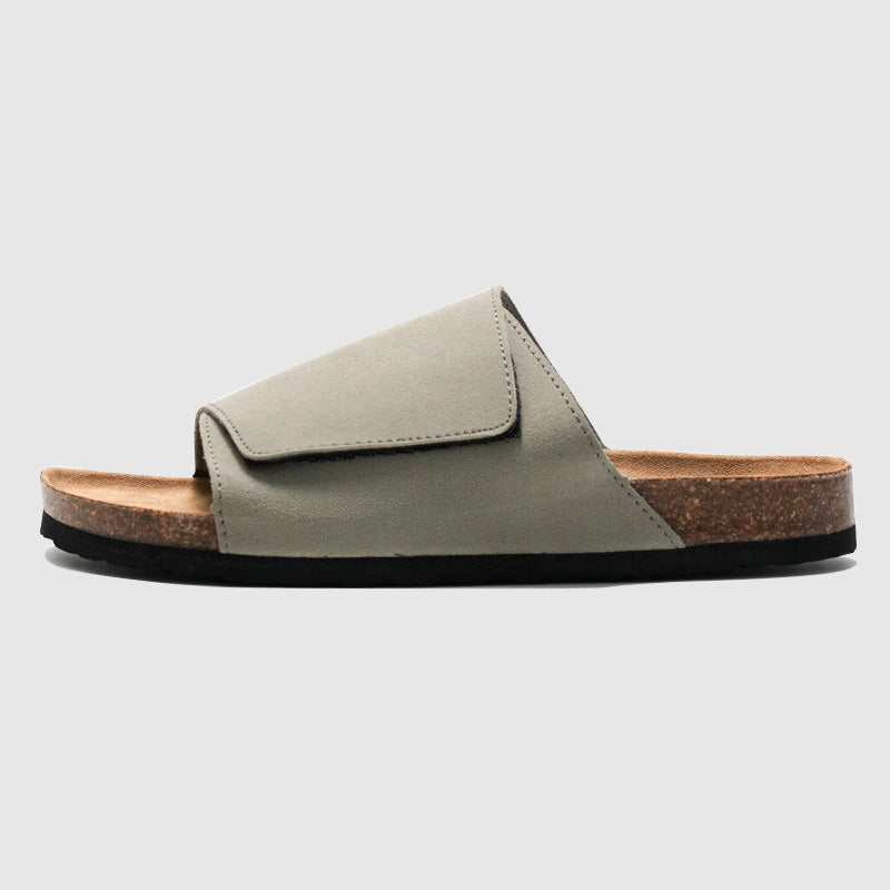 Ravina | Elegant Kork-Lær Sandaler