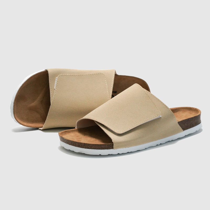 Ravina | Elegant Kork-Lær Sandaler