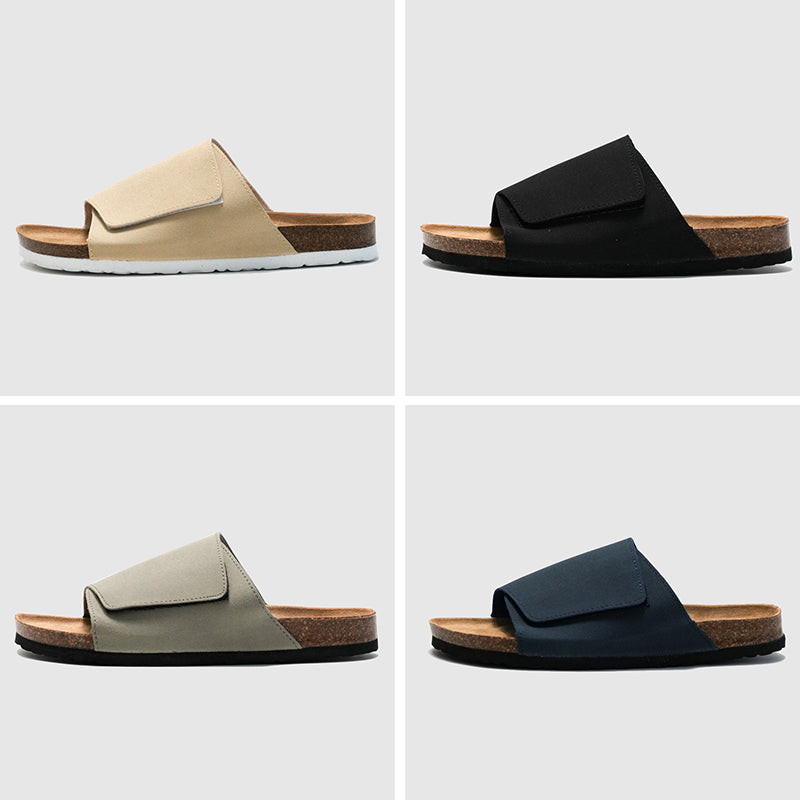 Ravina | Elegant Kork-Lær Sandaler