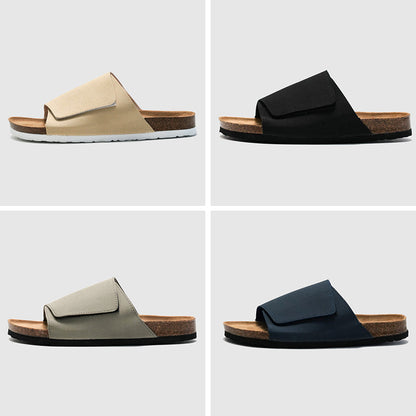 Ravina | Elegant Kork-Lær Sandaler