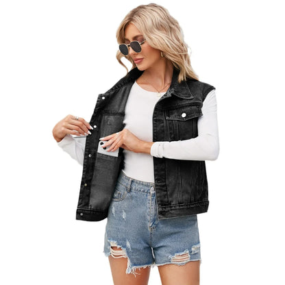 Tank Top med denimvest