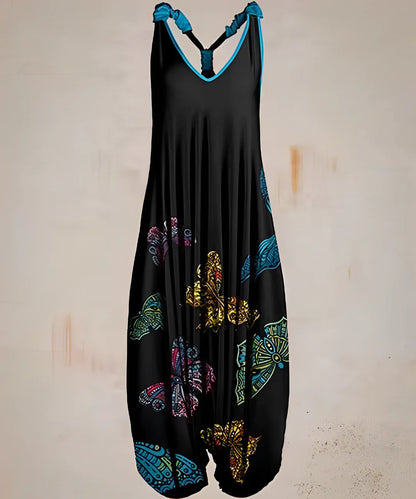 Ravikna | printet boho jumpsuit for kvinner