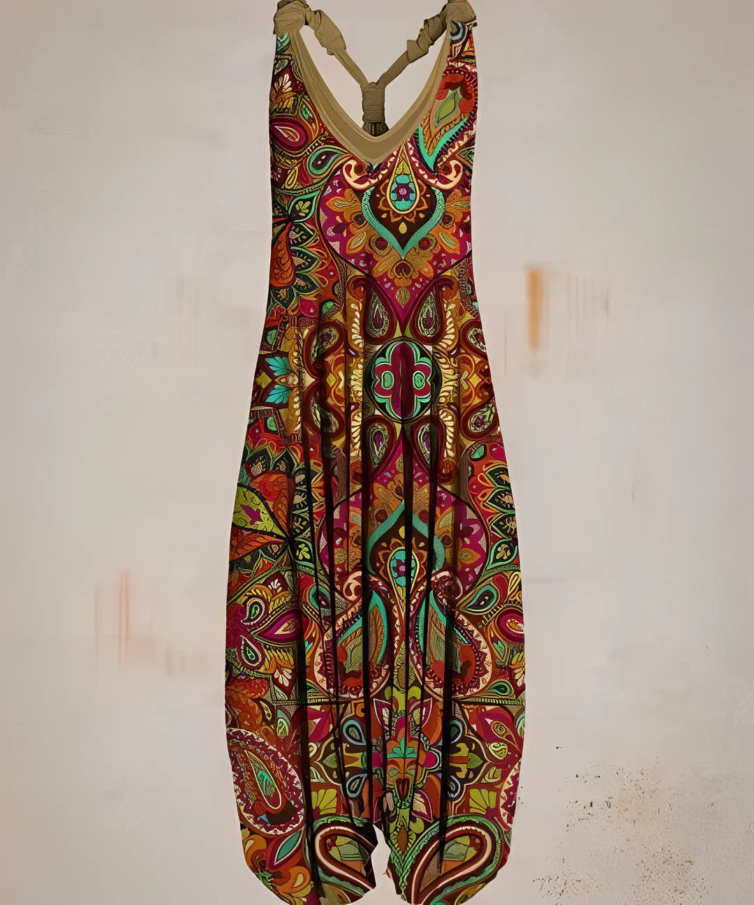 Ravikna | printet boho jumpsuit for kvinner