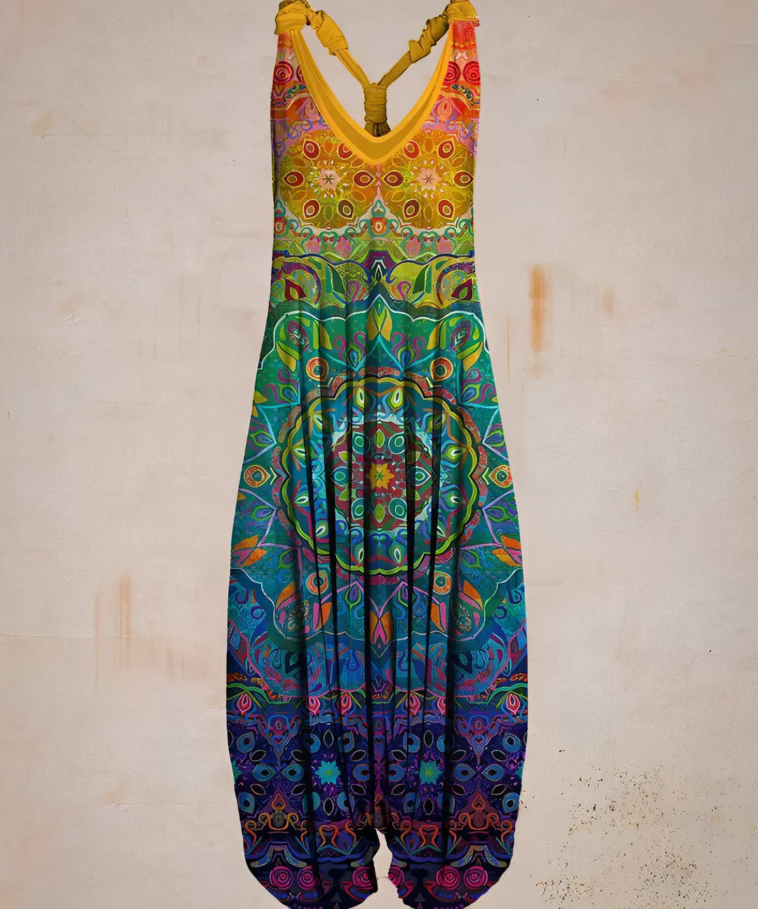 Ravikna | printet boho jumpsuit for kvinner