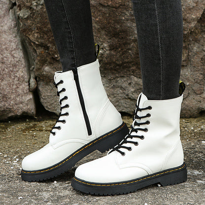 Empress™ | Comfortable boots with lacing and zipper