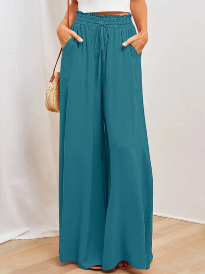 Ravikna | wide pants with high waist