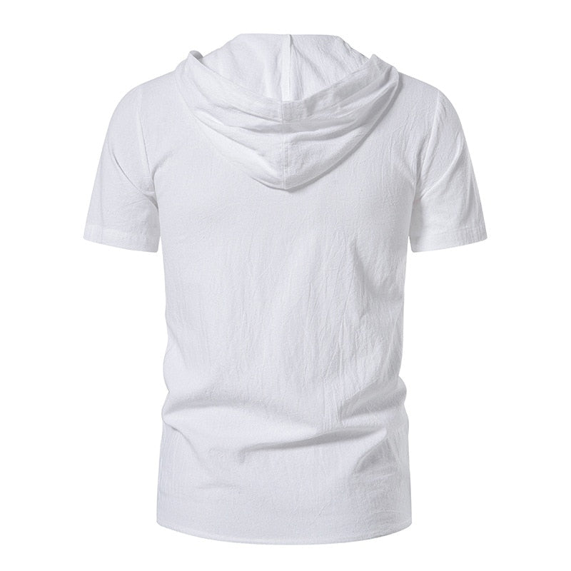 Ravikna | T-shirt with Short Sleeves and Hood