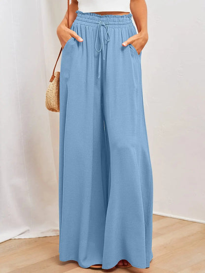 Ravikna | wide pants with high waist