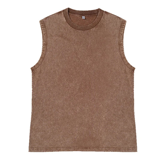 Ravikna | Streetwear Ermeløs Bomull Tank Top