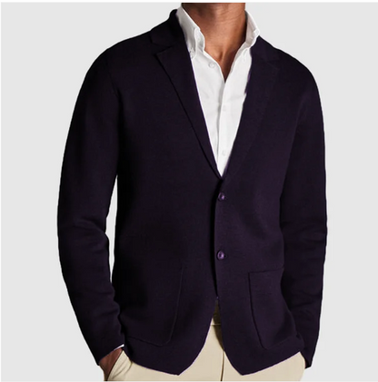 Strikket genser cardigan