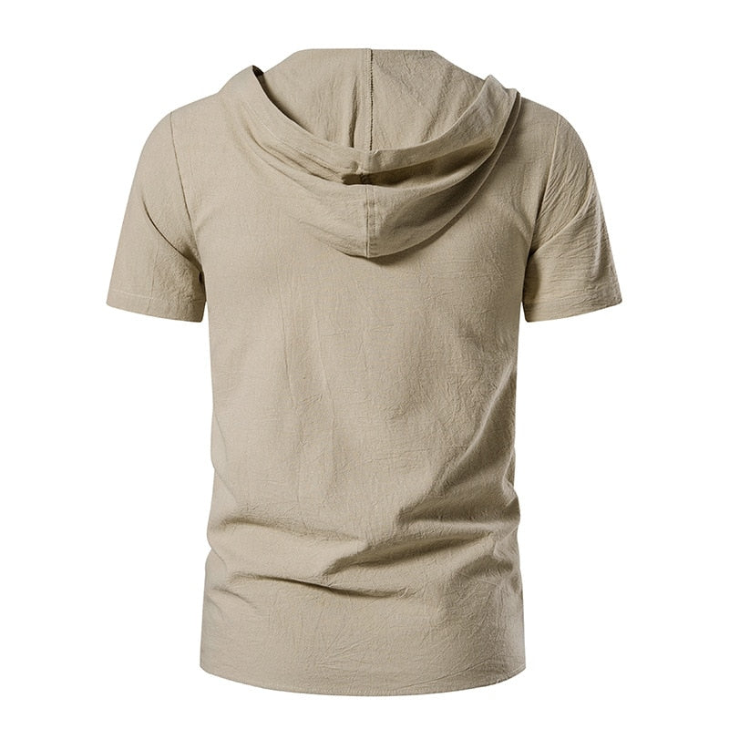 Ravikna | T-shirt with Short Sleeves and Hood