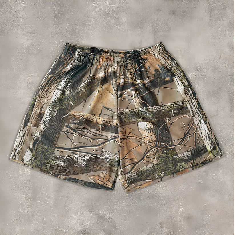 Unisez Camo Shorts