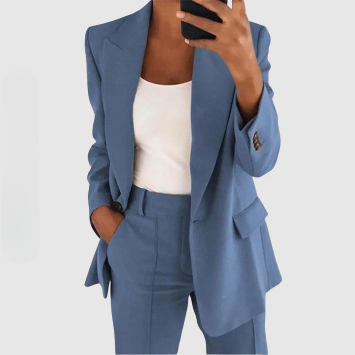 Ravikna | Sofistikert Stil Chic Blazer Set