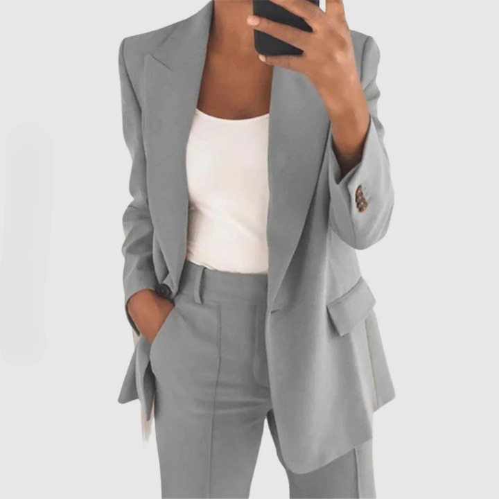 Ravikna | Sofistikert Stil Chic Blazer Set